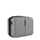 Ccs 5266 Hard Shell Makeup Bag in Silver
