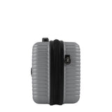 Ccs 5266 Hard Shell Makeup Bag in Silver
