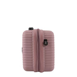 Ccs 5266 Hard Shell Makeup Bag in Powder Pink
