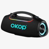 KP-875 Best-selling Portable Wireless Bluetooth Speaker High-Power RGB Lighting Multifunctional Ideal For Outdoor Parties In Stock
