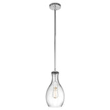 Kichler Lighting Everly 7 Inch Mini Pendant Everly - 42456CHCLR - Modern Contemp