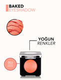 Flormar Baked Eyeshadow High Pigment Wet & Dry Formula