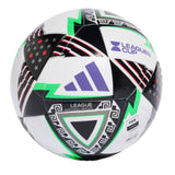 adidas Unisex-Adult Leagues Cup Soccer Ball White/Black/Purple 5