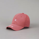 Men's And Women's Solid-color Embroidered Letter Simple And Fashionable Baseball Cap Suitable For Couples' Date, Dinner, Outdoor Outing, Sun Protection Activities