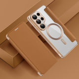 Magnetic Flip Leather Case Drop Proof Protective Phone Case