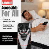 Anderic Substitute For Tempur-Pedic / Serta Motion Essentials 3rd Gen Adjustable Bed Remote Control | Serta Motion iSeries - ESS3GEN [RR399A]