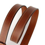 Vintage Distressed Belt Made From Full-grain Cowhide