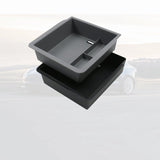 Double-Layer Center Armrest Storage Box for Model 3 Highland/Y Juniper | 3 Colors