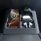 3-in-1 Wireless Charging Anti-Slip Organizer for Model 3 Highland / Model Y Juniper | TESERY