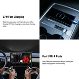 USB Hub for Model 3 / Model Y | LED Light | 27W Fast Charging