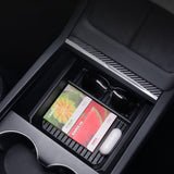 Center Console Storage Box for Model 3 Highland & Model Y Juniper | 3 Locations