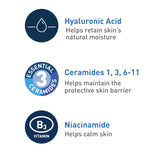 CeraVe Foaming Facial Cleanser, Daily Face Wash for Oily Skin, Hyaluronic Acid + Ceramides + Niacinamide, Fragrance Free & Paraben Free, Non-Drying Oil Control Face Wash, 16 Fluid Ounces
