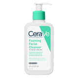 CeraVe Foaming Facial Cleanser, Daily Face Wash for Oily Skin, Hyaluronic Acid + Ceramides + Niacinamide, Fragrance Free & Paraben Free, Non-Drying Oil Control Face Wash, 16 Fluid Ounces
