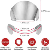 Stainless Steel Pouring Trough Material-discharging Accessories Kitchen Helper Pouring Guard
