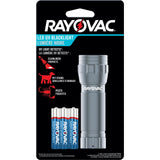Rayovac UV Flashlight Black Light Ultraviolet Light for Detecting Pet Stains and Auto Leaks Flash Light with AAA Batteries Included Pack of 1