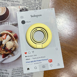 Tri-fold Dual-ring Magnetic Phone Holder