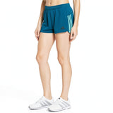 Adidas Women's D2m Knit Shorts Real Teal, Size  XL