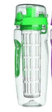 32Oz Fruit Infusing Infuser Water Bottle Water Fruit Bottle BPA Free Plastic Sport Fruit Infuser Water Bottles With Infuser Juice Shaker Drink Bottle Of Water