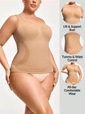Women's Firm Control Tank Camisole - Bust Support & Tummy Waist Contour