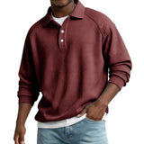 Mens Casual Stylish Long-sleeve Top