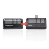 Anderic Substitute for Chamberlain 953EVC-P2 3-Button For all Chamberlain with Learn key Garage Door Opener Remote Control [893MAX]