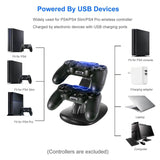 Charging Dock Station Dual Micro USB Stand for PS4 Pro