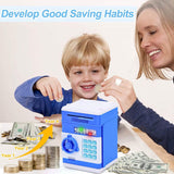 Children's Cartoon Password Box Piggy Bank