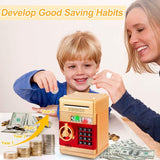 Children's Cartoon Password Box Piggy Bank