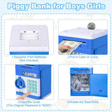 Children's Cartoon Password Box Piggy Bank