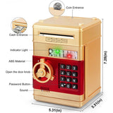 Children's Cartoon Password Box Piggy Bank