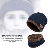 Children's Winter Hat and Scarf Set