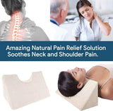 Chiropractic Cervical Traction Neck Wedge Pillow