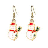 Christmas Ear Decor Hooks Creative Ladies Holiday Earrings