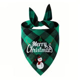 Christmas Pet Triangle Scarf Dog Bandanas