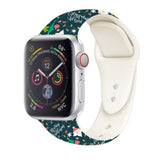 Christmas Silicone Apple Watch Bands - Assorted Styles