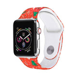 Christmas Silicone Apple Watch Bands - Assorted Styles