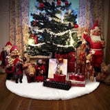 Christmas Tree Skirt Plush Lovely Decorations