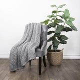 Chunky Knit Throw Blanket