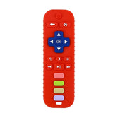 Chuya Baby Teether Toy Chew Toy for Babies 3-24 Months TV Remote Control Shape Teething Relief Baby Toys for Infants (Black)