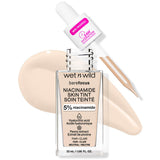 wet n wild Niacinamide Skin Tint Foundation: Achieve Natural, Radiant Skin with Hyaluronic Acid & Sheer Coverage