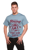 Classic Boxing Men's Bamboo Viscose/Organic Cotton Short Sleeve Graphic T-Shirt
