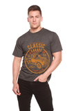 Classic Garage Men's Bamboo Viscose/Organic Cotton Short Sleeve Graphic T-Shirt