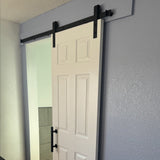 Classic J-Strap Barn Door Hardware Kit