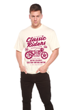 Classic Riders Men's Bamboo Viscose/Organic Cotton Short Sleeve Graphic T-Shirt