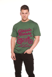 Classic Riders Men's Bamboo Viscose/Organic Cotton Short Sleeve Graphic T-Shirt