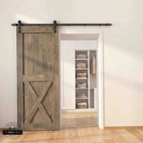 Natural Pine Wood Barn Door