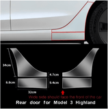 Clear Paint Protective Film kits for Tesla Model 3 / Model Y