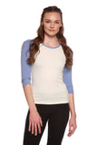 Clearance Women's Bamboo Viscose/Sorona 3/4 Sleeve T-Shirt