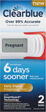 Clearblue Early Digital Pregnancy Test, Early Detection at Home Pregnancy Test, 2 Ct
