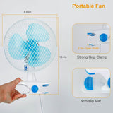 Clip-On 2 Speeds Quiet Clamp Fan